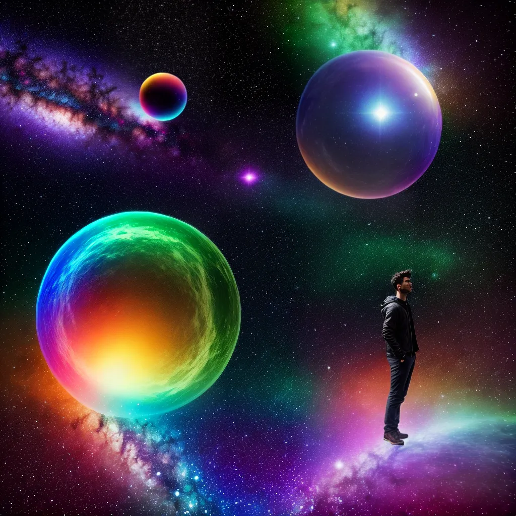 Fotos sonho galaxia simbolos bolha
