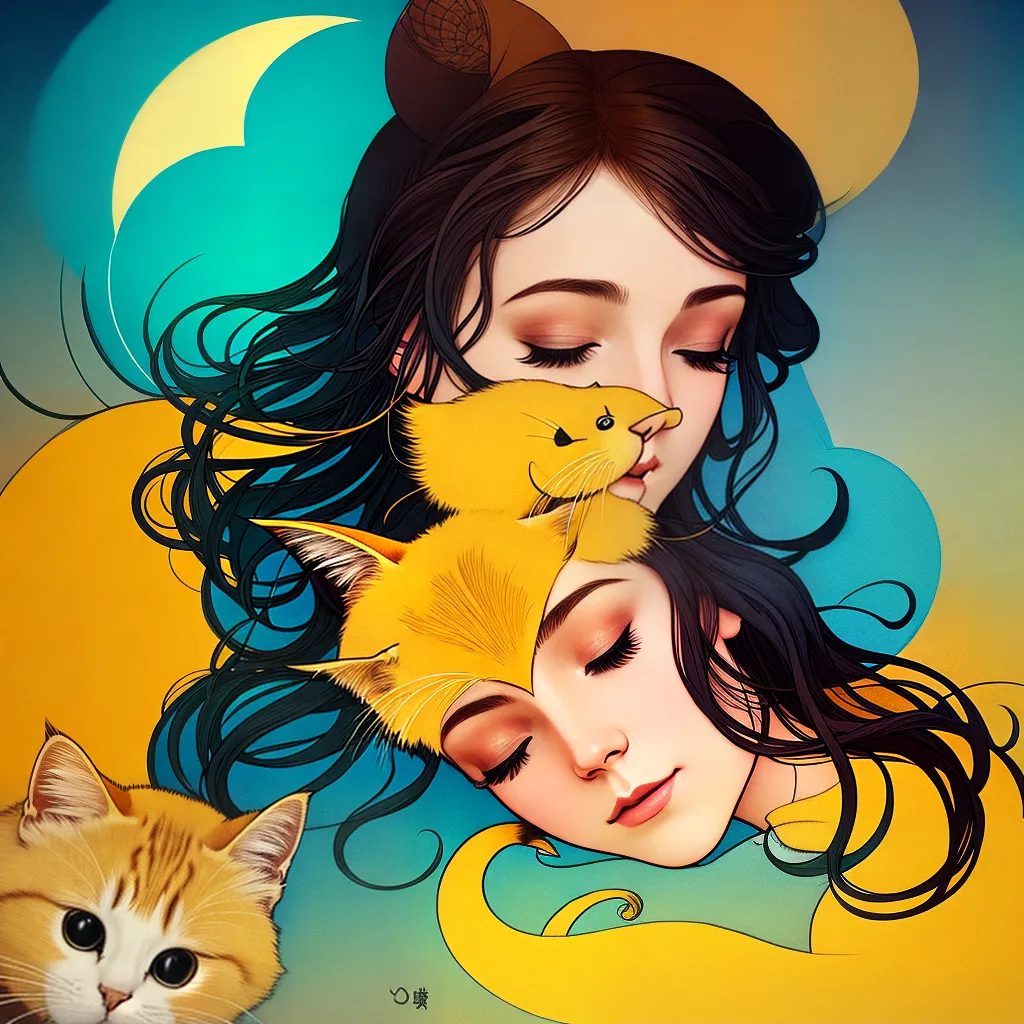 Fotos sonho gato amarelo paz