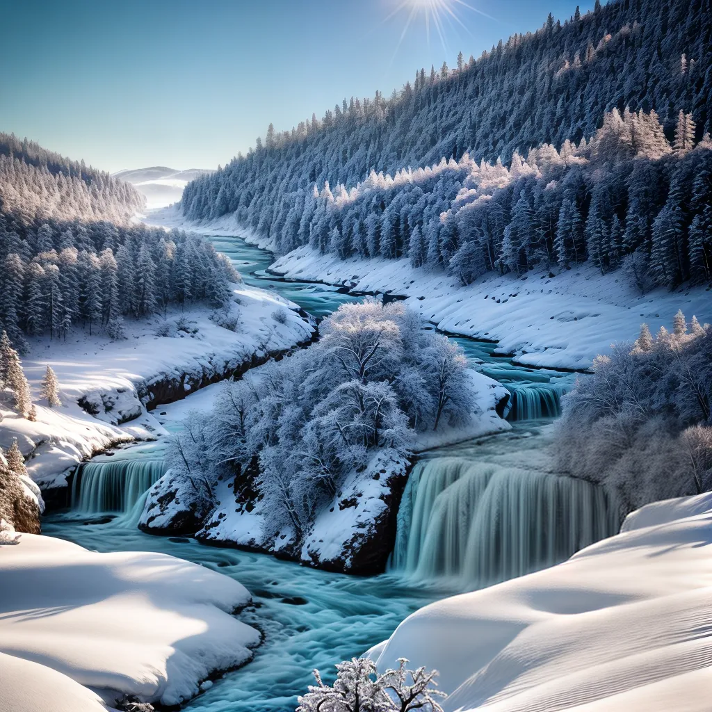 Fotos sonho gelado paisagem fria solace