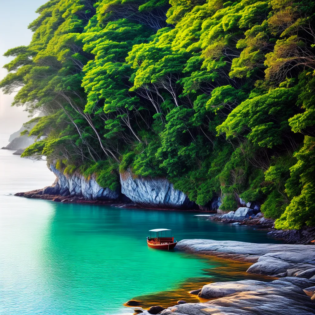 Fotos sonho ilhas serenas praia ceu azul