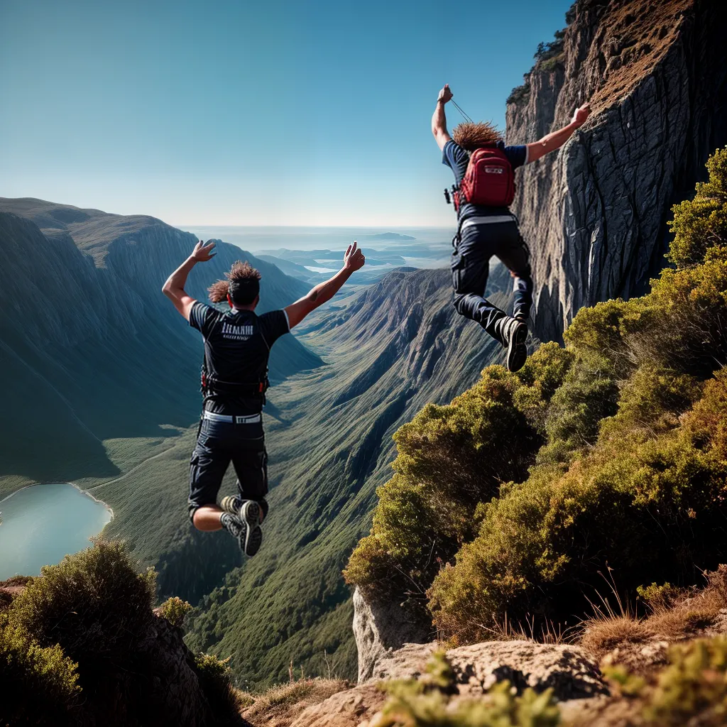 Fotos sonho impulsividade perigo cliff jump