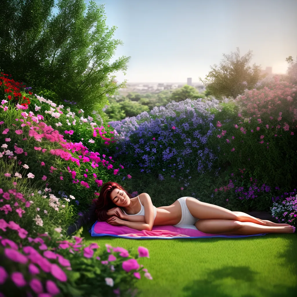 O que significa sonhar com plantas e flores? 4 Fotos sonho jardim colorido paz 3