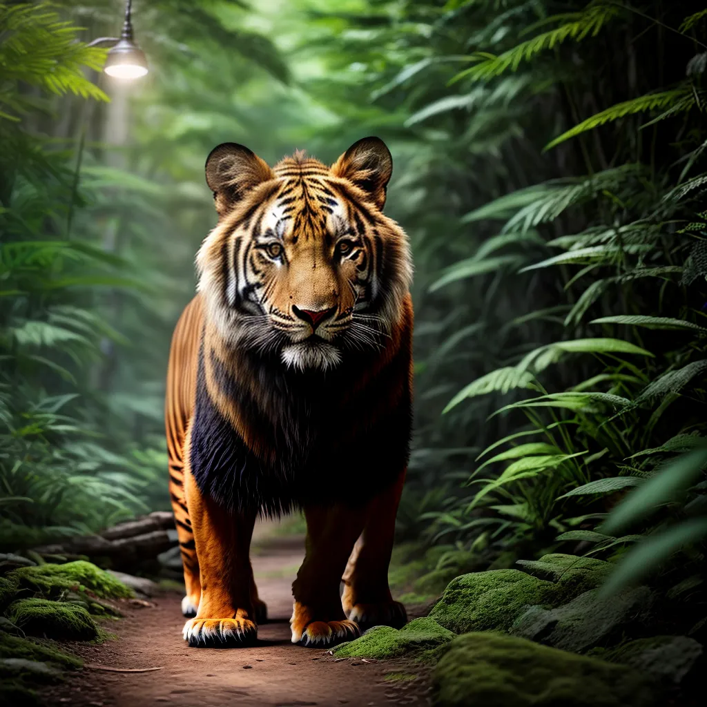 Fotos sonho jungle animais poderosos