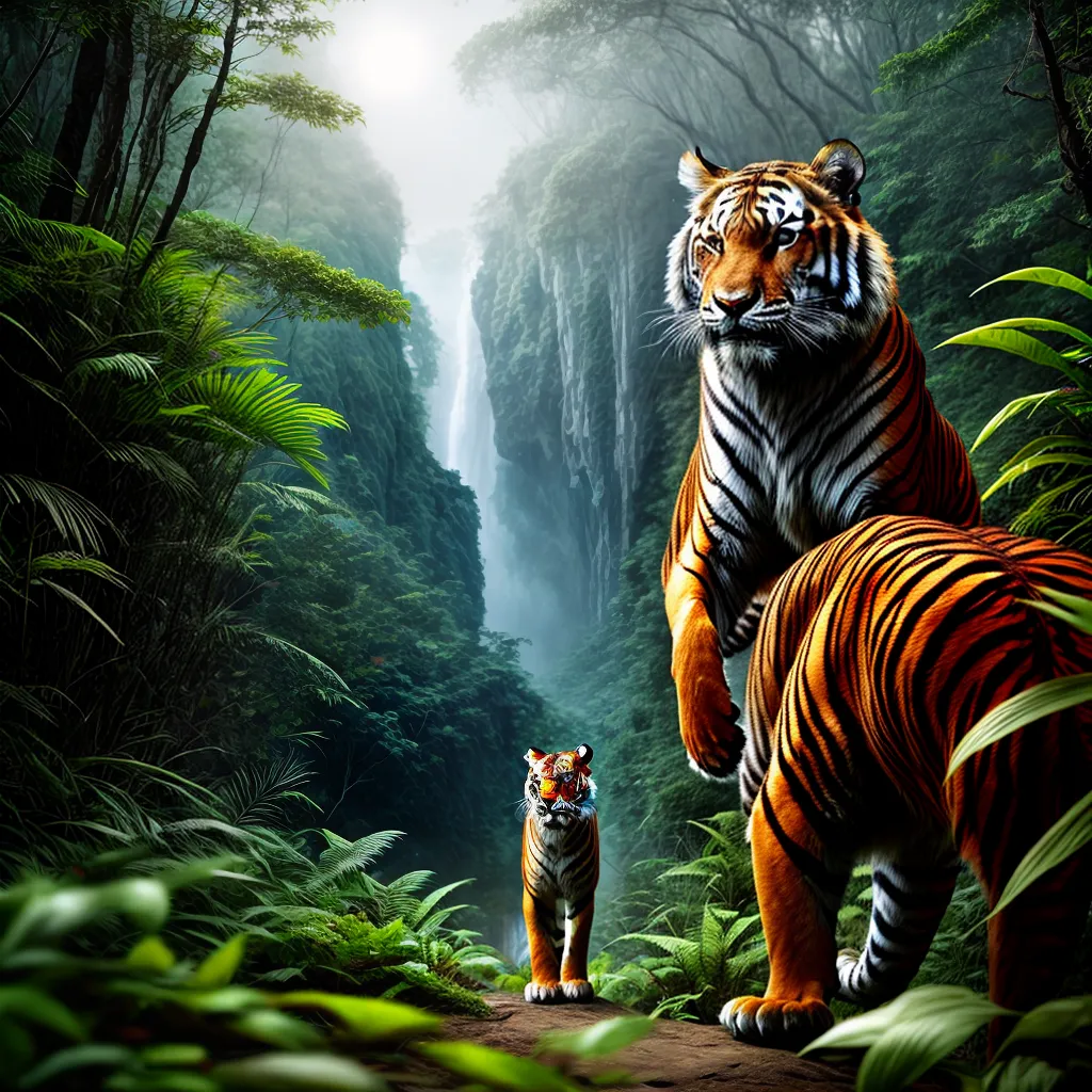 Significado de Sonhar com Animais Selvagens 2 Fotos sonho jungle tigre alerta