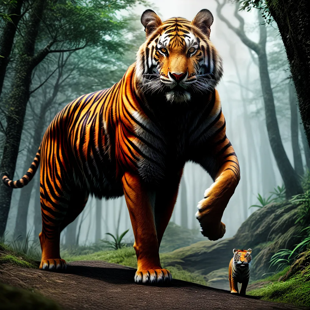 Desvendando Mistérios: O Que Significa Sonhar com Animais Selvagens? 3 Fotos sonho jungle tigre integracao