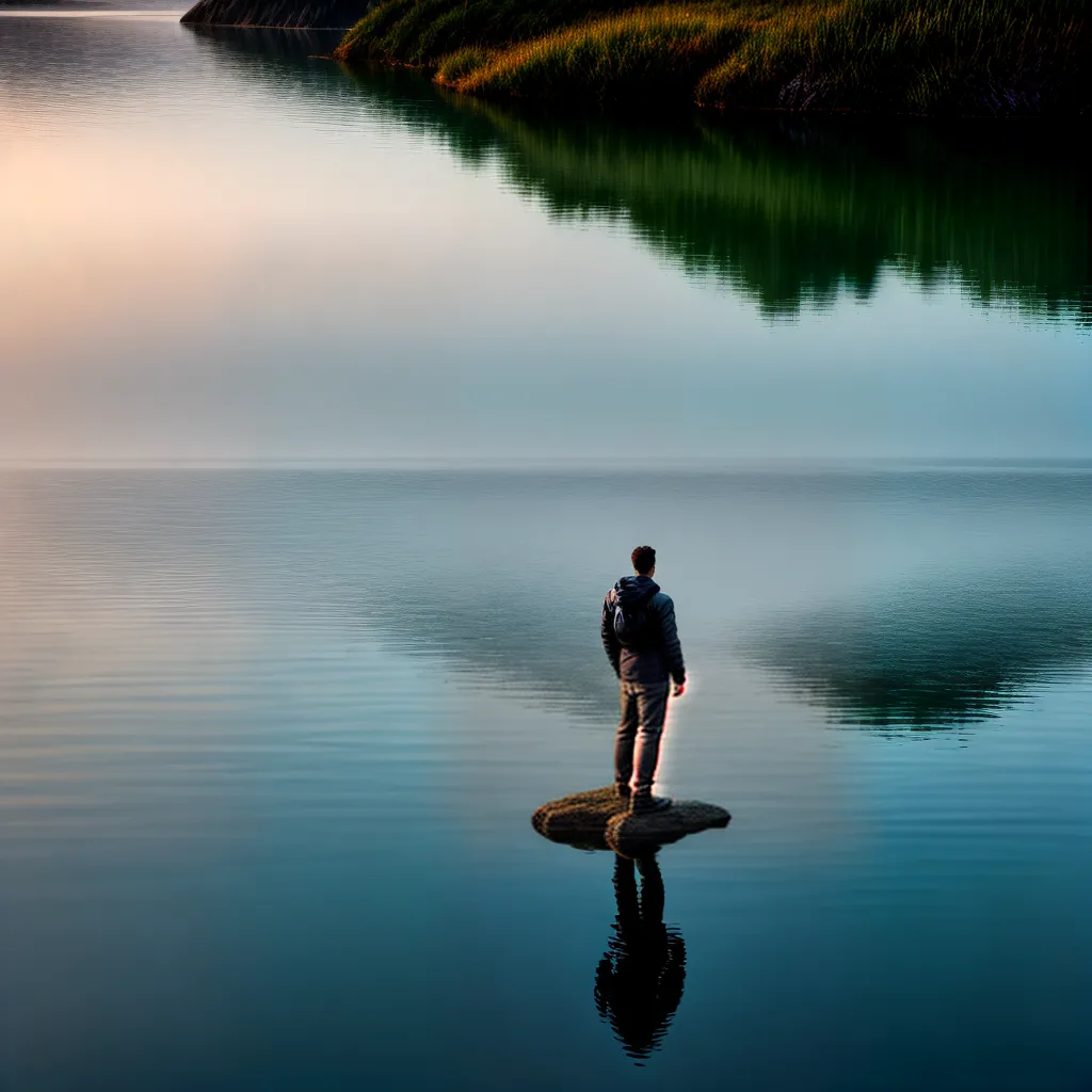 . Sonhar com água: Descubra o que pode significar esse sonho tão comum. 2 Fotos sonho lago calmo introspectivo