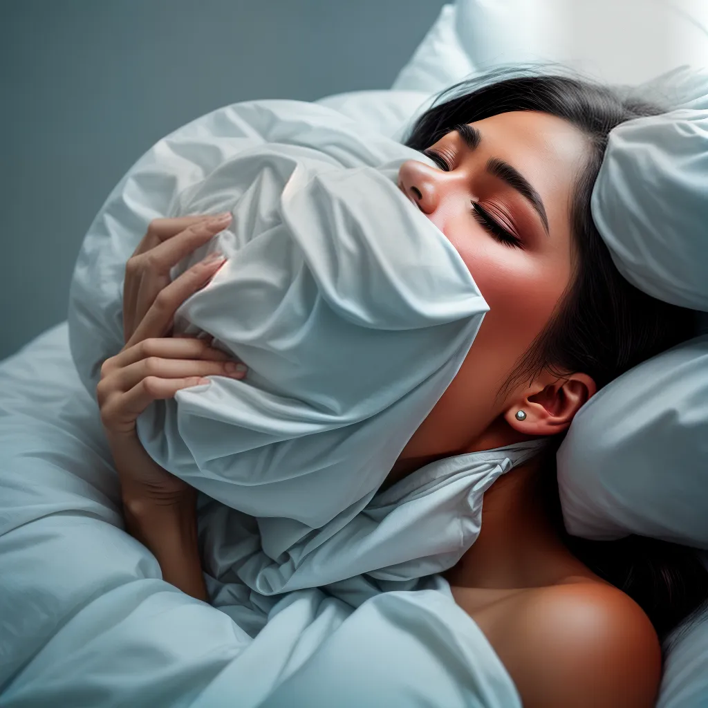 Título 4: Alfabeto dos sonhos: desvendando as mensagens do seu subconsciente 6 Fotos sonho letras cama dormir