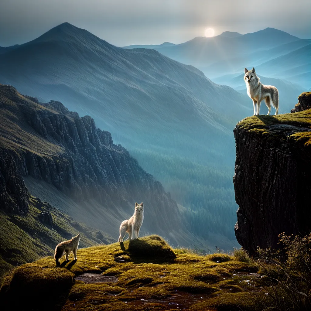 Fotos sonho lobo cliff lua