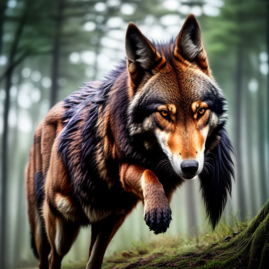 Fotos sonho lobo instinto natureza