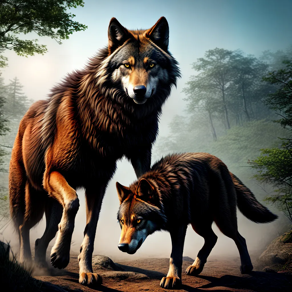 Sonhar com Animais Selvagens: Significados e Interpretações 2 Fotos sonho lobos instintos natureza