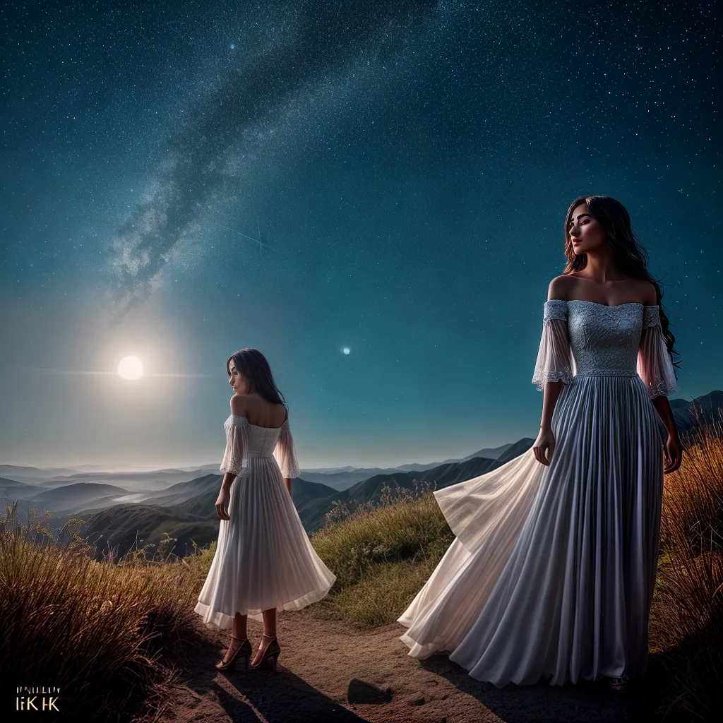 Lua e Estrela nos seus sonhos: qual o significado? 6 Fotos sonho lua estrela ceu noite
