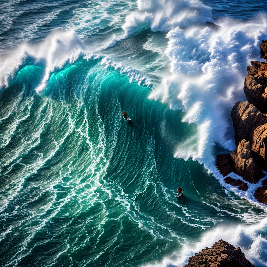 Descubra o Significado de Sonhar com um Mar de Ondas 3 Fotos sonho mar ondas