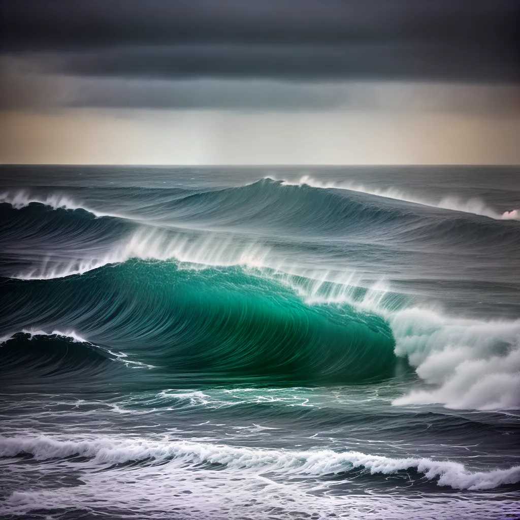 Fotos sonho mar tempestade incerta