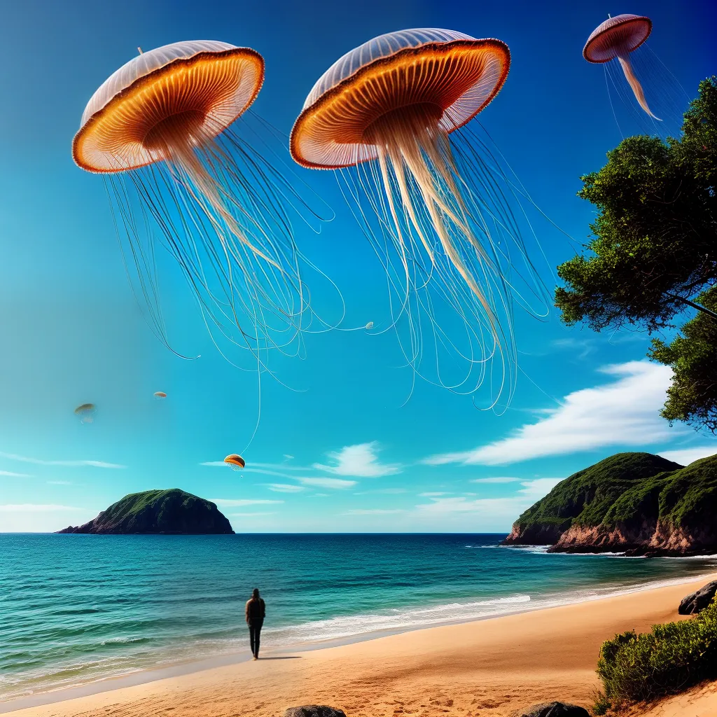 do Blog: Desvendando o Significado de Sonhar com Água-Viva 3 Fotos sonho medusa praia olhar oceano