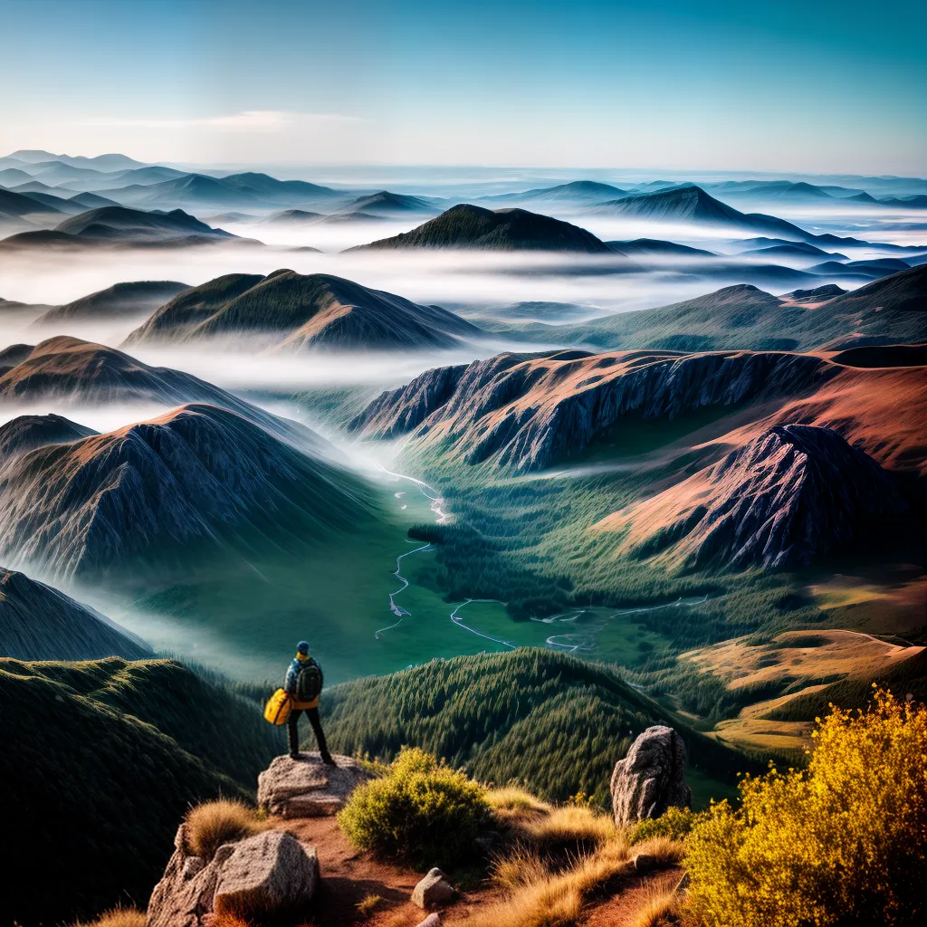 Fotos sonho montanha horizonte otimismo