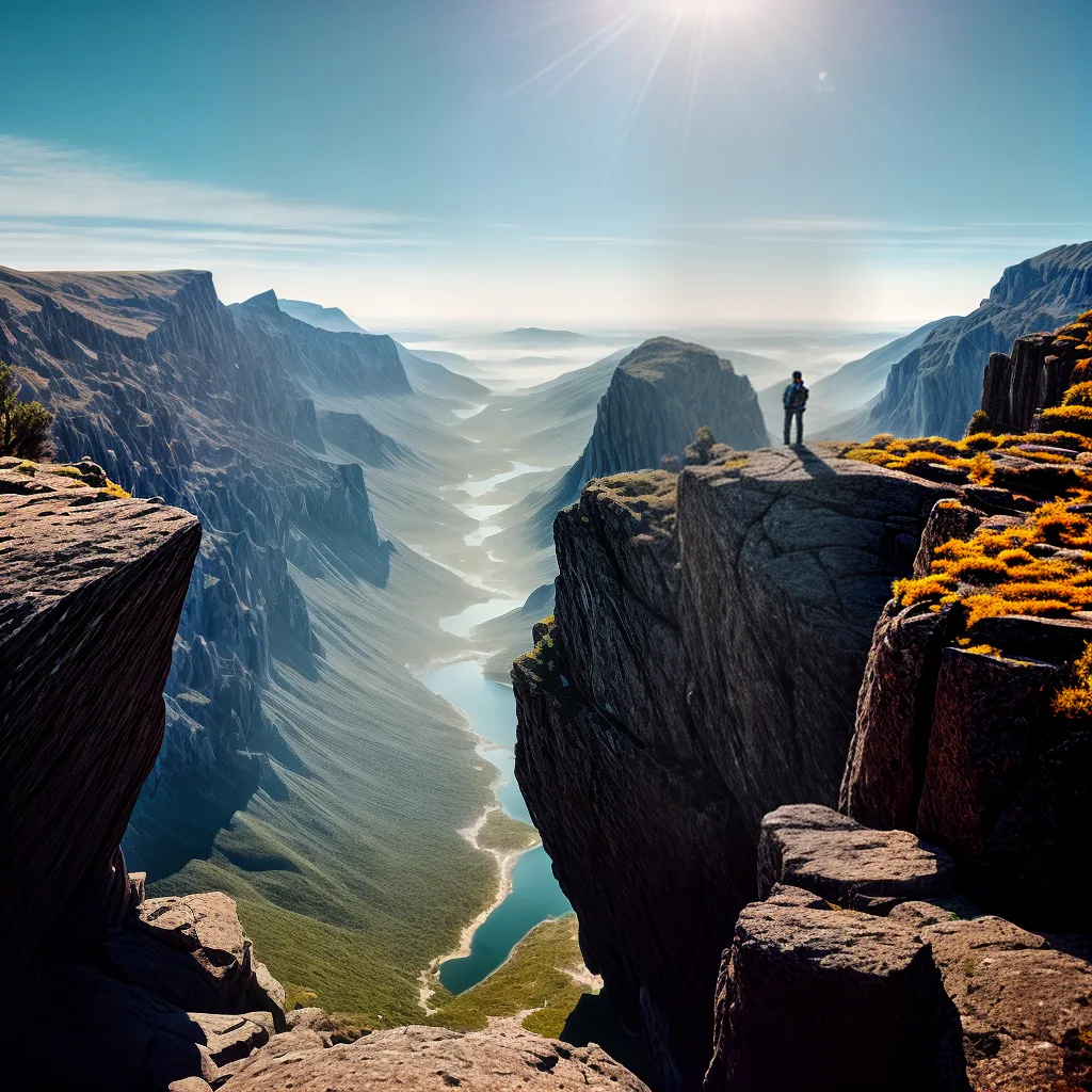 Sobrevoo dos Sonhos: Explorando os Significados mais Profundos 5 Fotos sonho montanha vista profunda