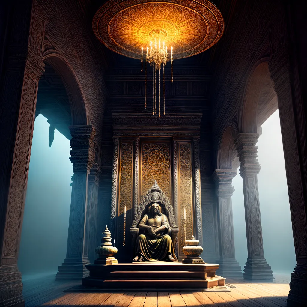 Qual o Significado de Sonhar com uma Morsa Dentro de um Panteão? 3 Fotos sonho morsa trono templo misterio