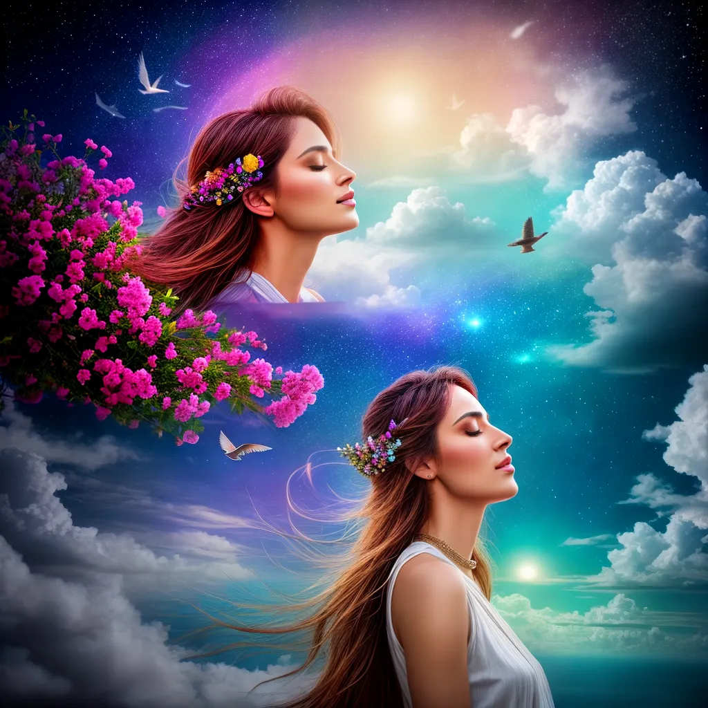 O Domínio dos Sonhos: Como Interpretar o que Sonhamos 6 Fotos sonho mulher cama simbolos coloridos