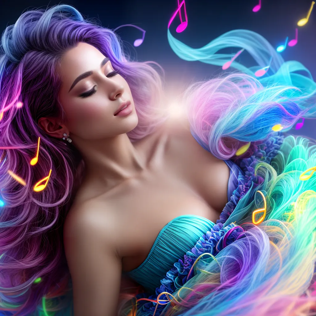 Fotos sonho musical bolhas cama
