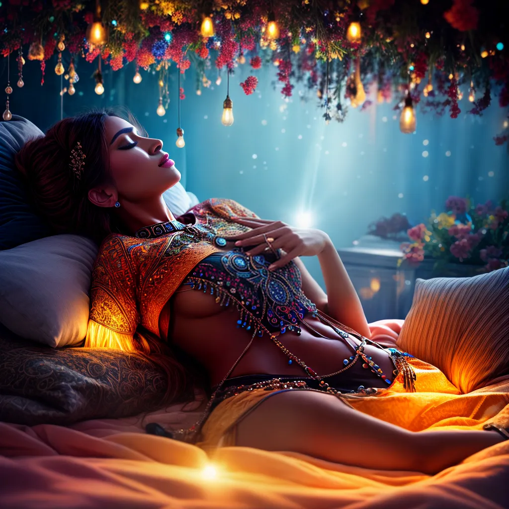 Fotos sonho musical notas cama