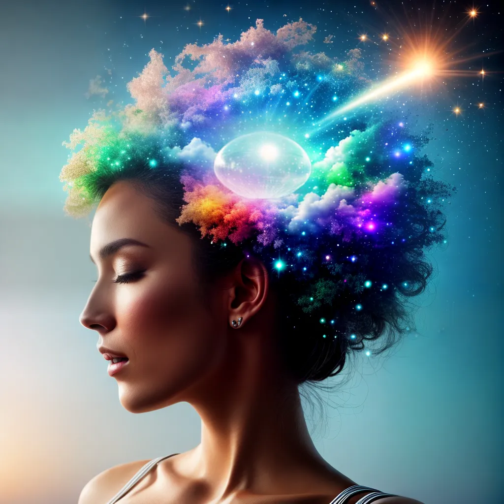 Neurociência dos Sonhos: o que Pesquisadores Revelam sobre a Nossa Mente 4 Fotos sonho nuvem cerebro colorido