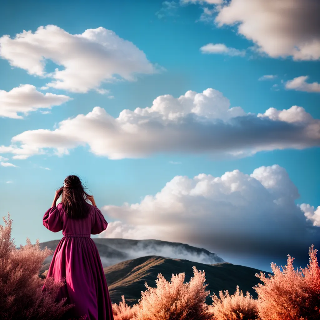 Pictoricidade nos sonhos: o que a expressividade das cores pode dizer 2 Fotos sonho nuvem colorida