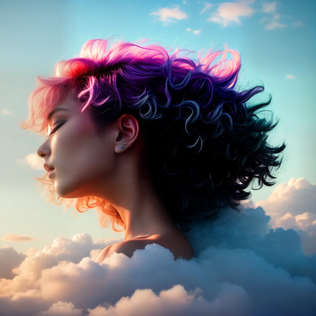 Sonhos Ilustres: Interpretações das Mensagens Oníricas 5 Fotos sonho nuvem colorido surreal
