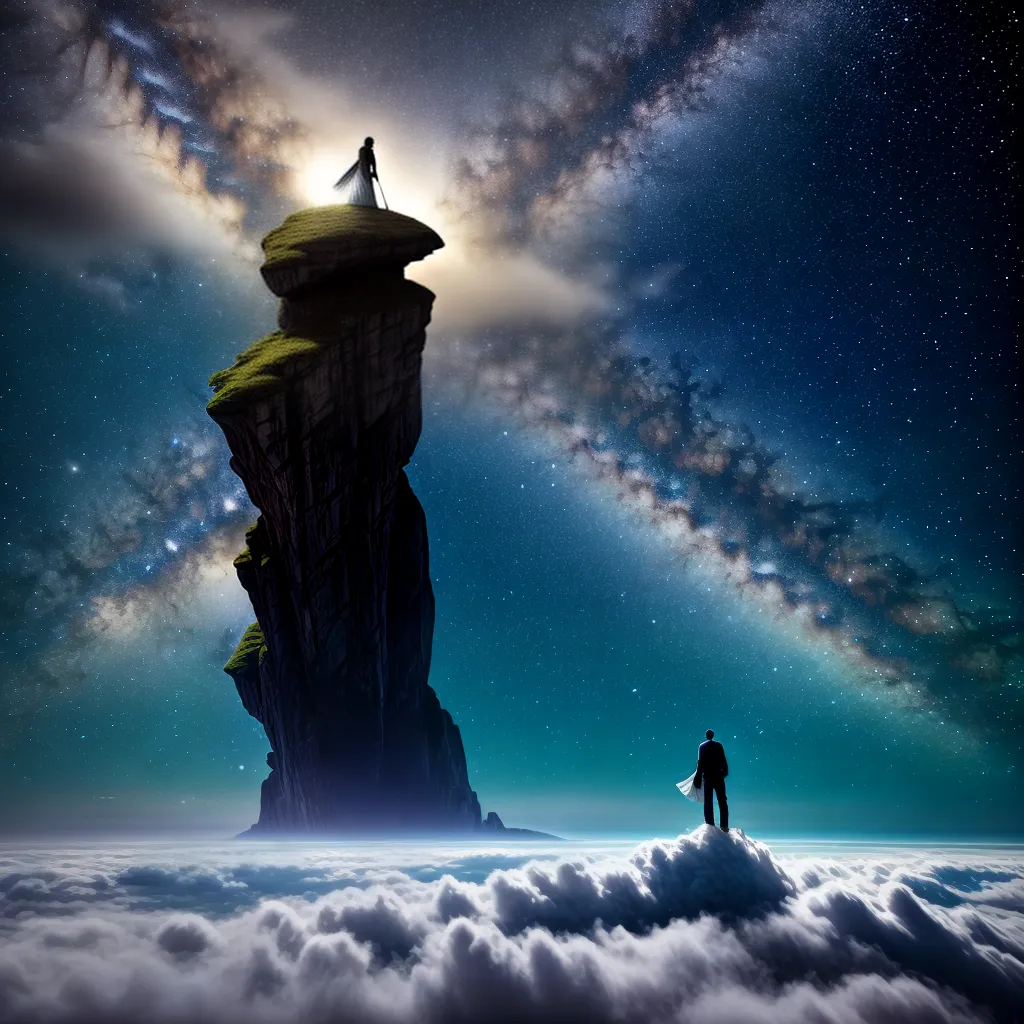 Fotos sonho nuvem estrelas imaginacao