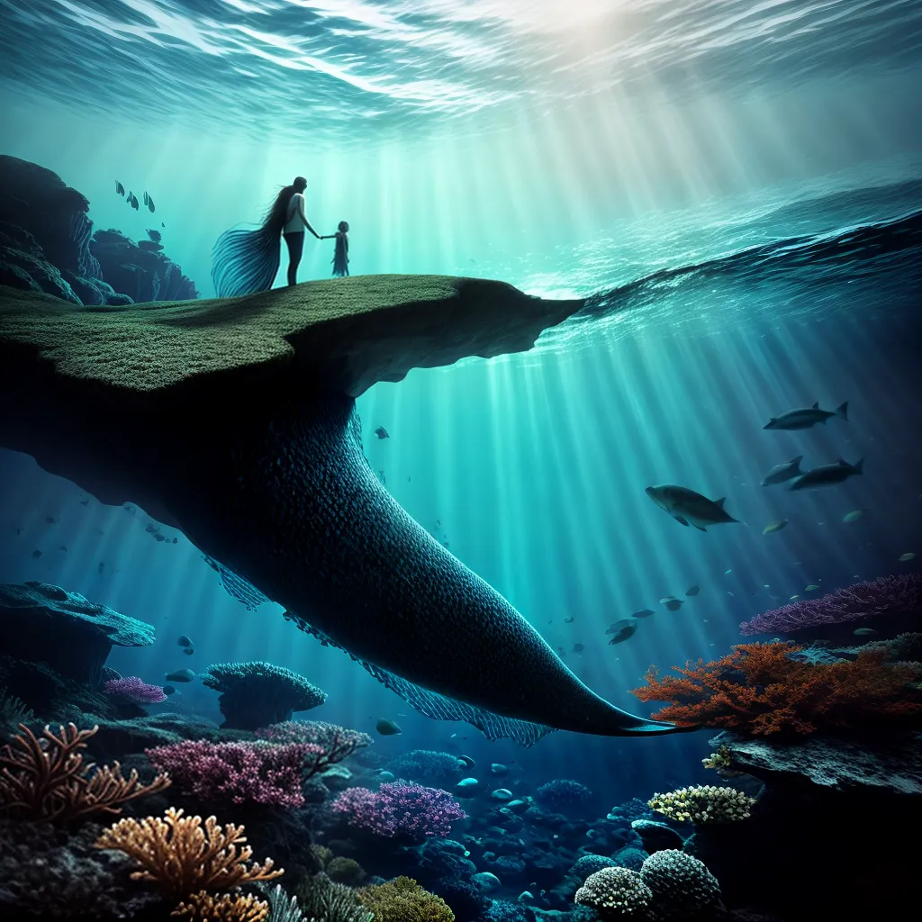 Reflexões Submersas: Decifrando o simbolismo de águas em sonhos 5 Fotos sonho oceano profundo misterio 1