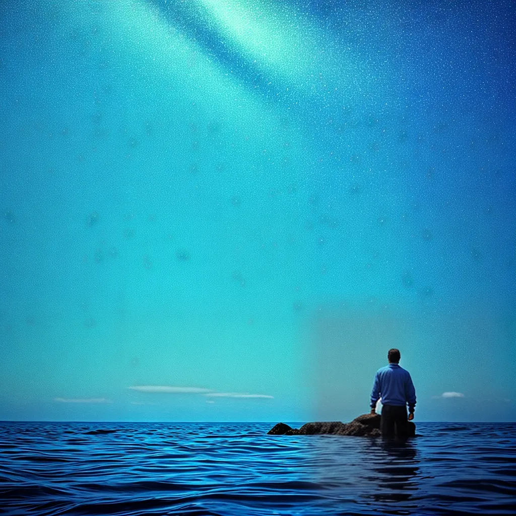 Tinta azul em sonhos: Conheça seu significado e interpretação 3 Fotos sonho oceano serenidade azul