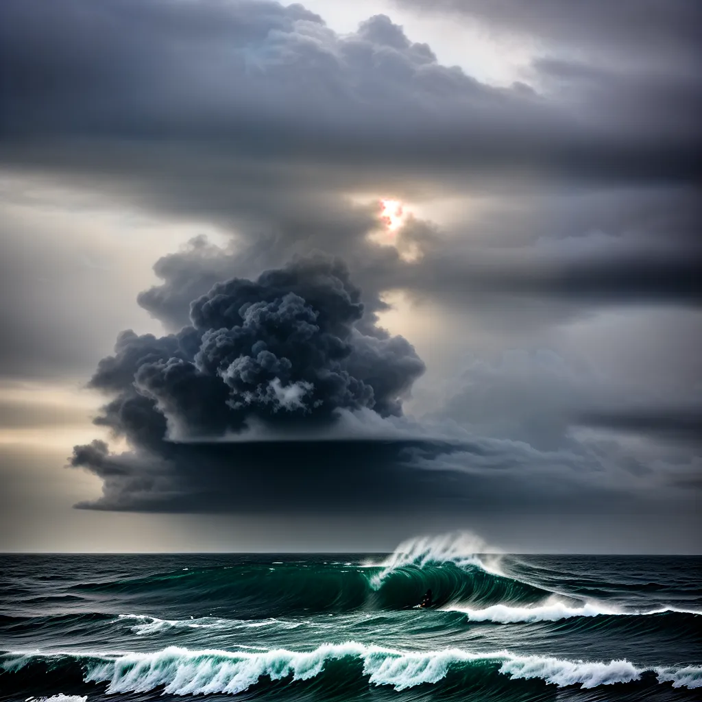 Significa Sonhar com Água e Emoções Intensas 5 Fotos sonho oceano tempestade emocao
