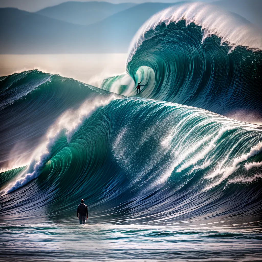 Osada na interpretação: entenda o significado de sonhar com ondas gigantes 5 Fotos sonho onda gigante praia poder