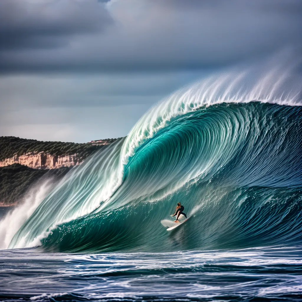 O Significado de Sonhar com Ondas Indomáveis 4 Fotos sonho ondas incontrolaveis praia