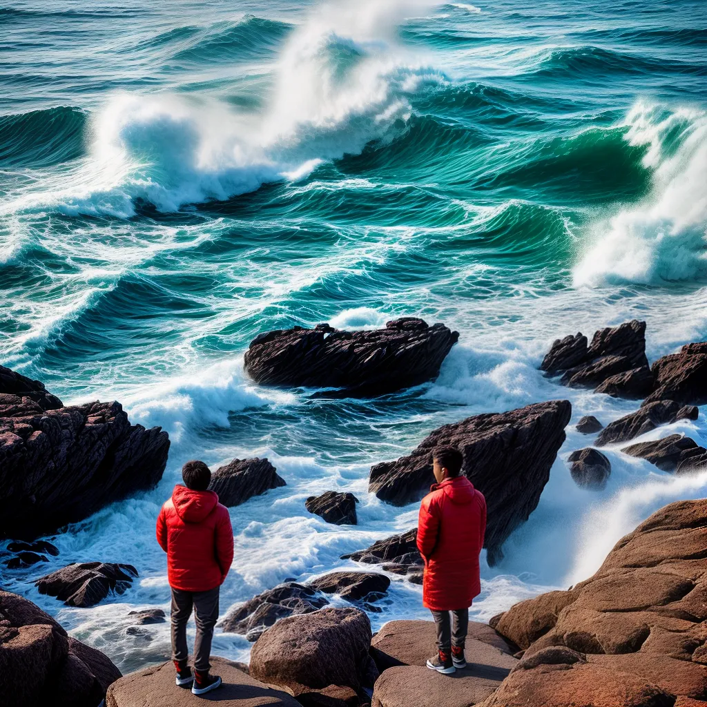 Fotos sonho ondas mar poderoso