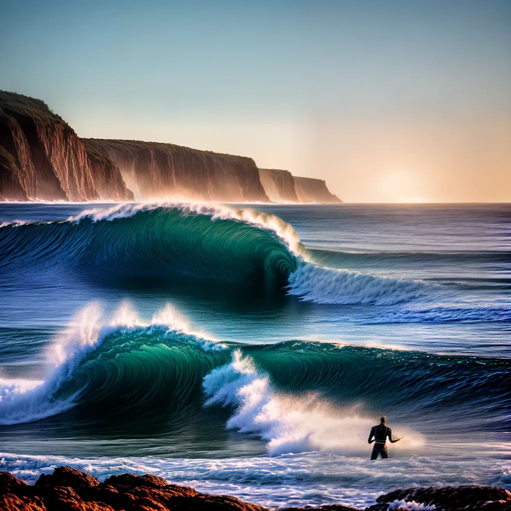 Poderoso Significado de Sonhar com Ondas e Nadar 2 Fotos sonho ondas natureza aventura
