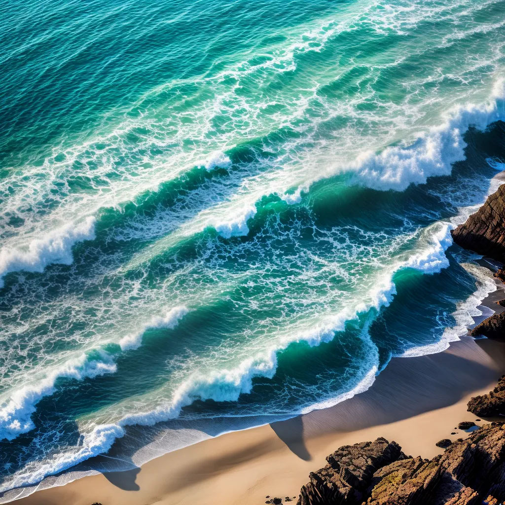 Fotos sonho ondas praia pessoa serena