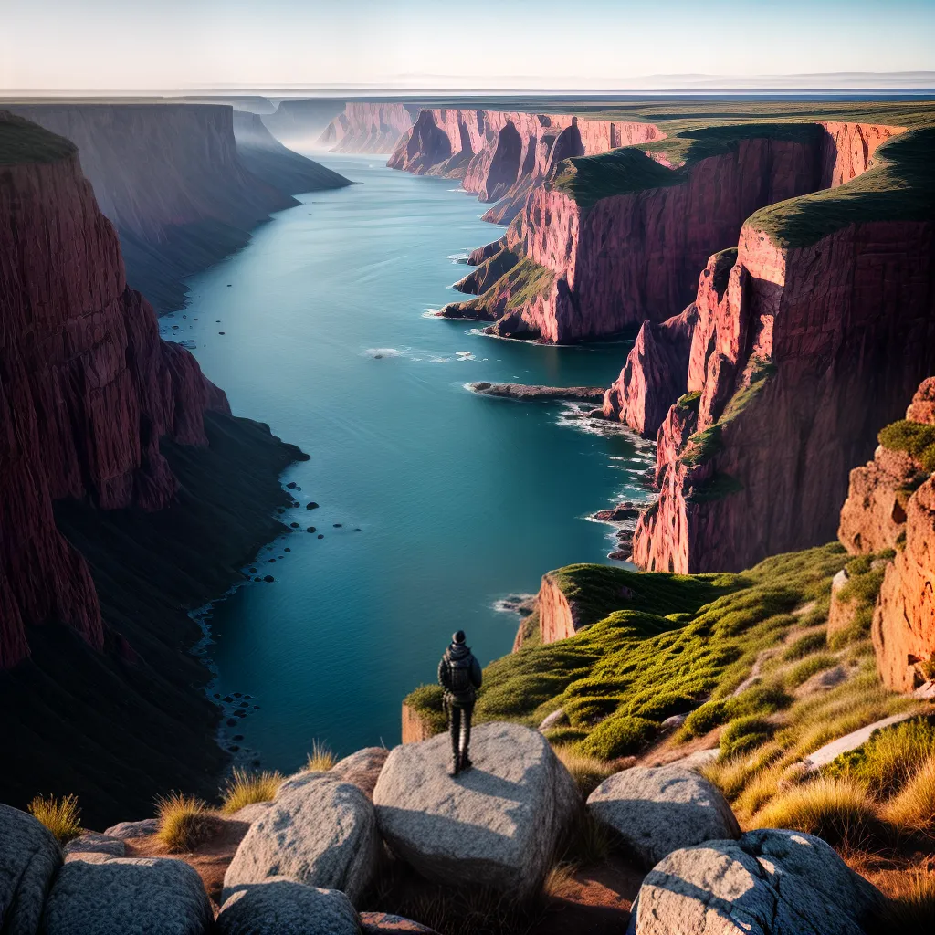 iação de Horizontes: O que Significa Sonhar com Isso? 2 Fotos sonho paisagem abismo horizonte