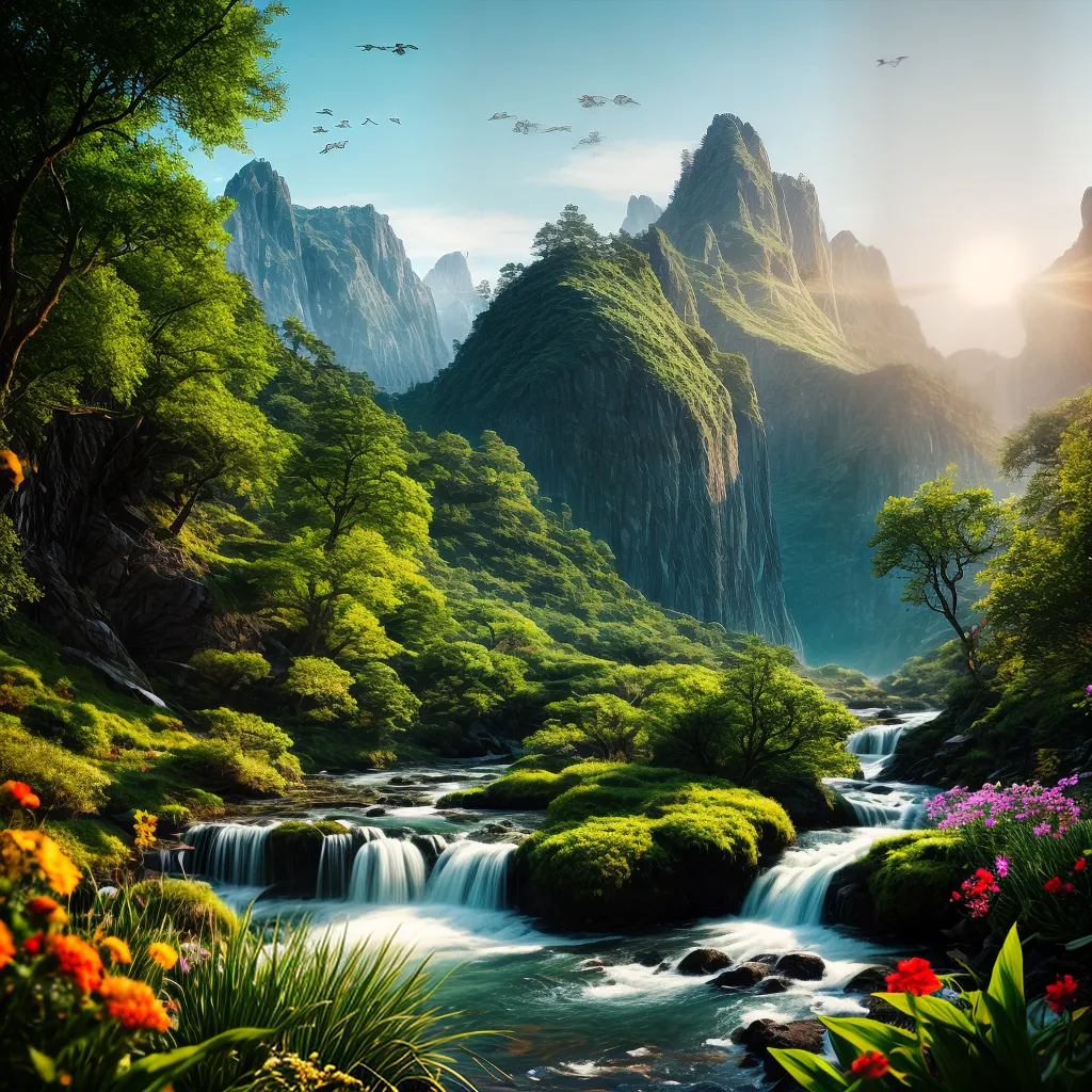Descubra a Simbologia dos Pássaros em Sonhos 5 Fotos sonho paisagem passaros simbolismo 1