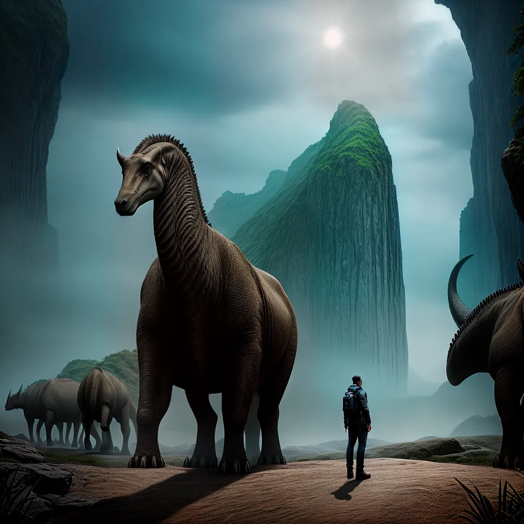 Explorando o Subconsciente: Tudo Sobre Sonhar com Dinossauros 5 Fotos sonho paisagem prehistorica dinossauros 1