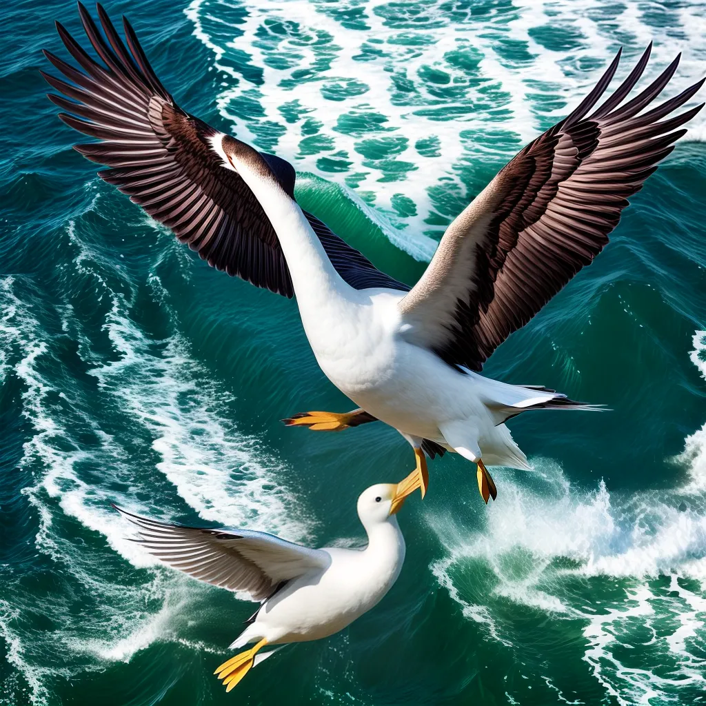 Fotos sonho palavra albatroz oceano