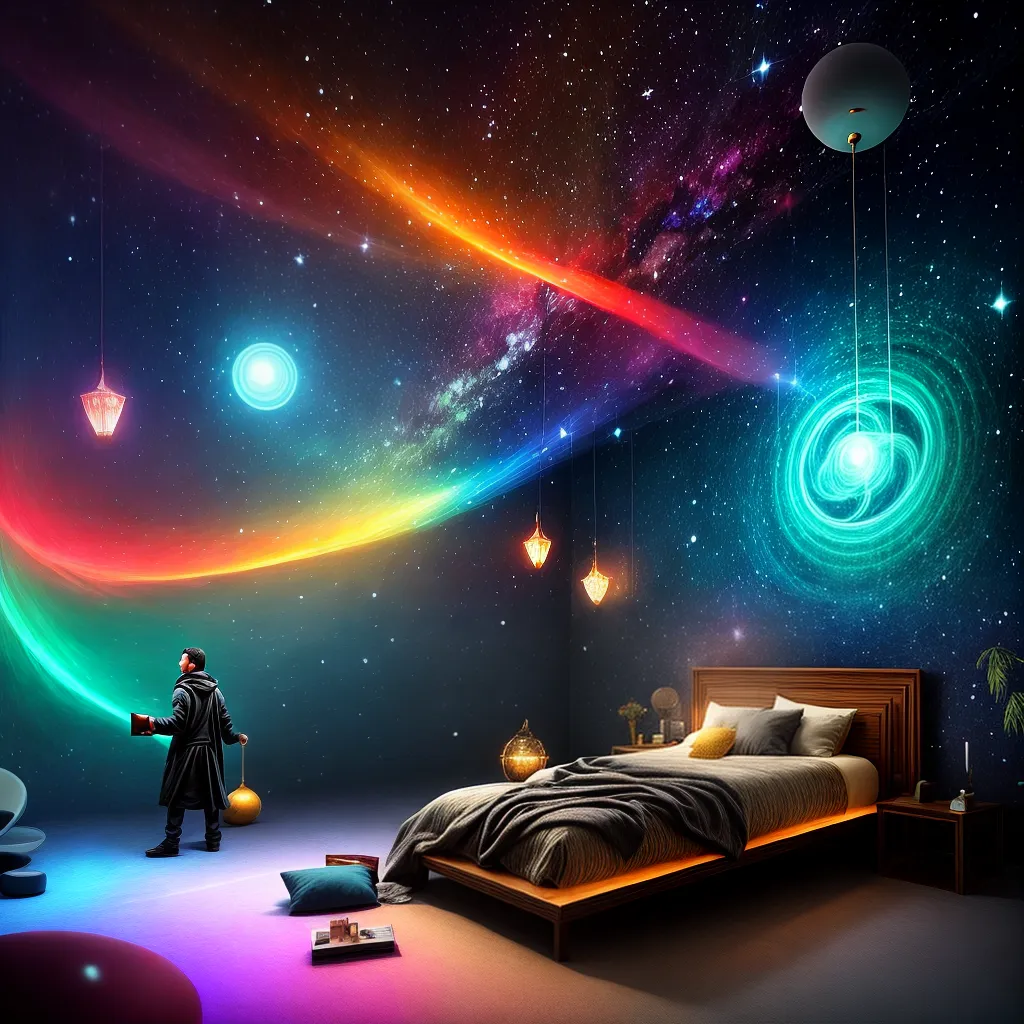 Fotos sonho paranormal misterio cores