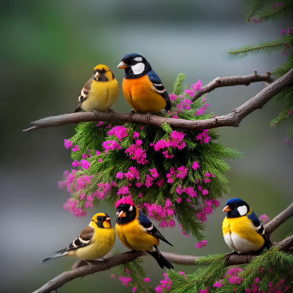 Pintassilgos e Passarinhos: O Que Significa Sonhar? 4 Fotos sonho passaros coloridos dormindo