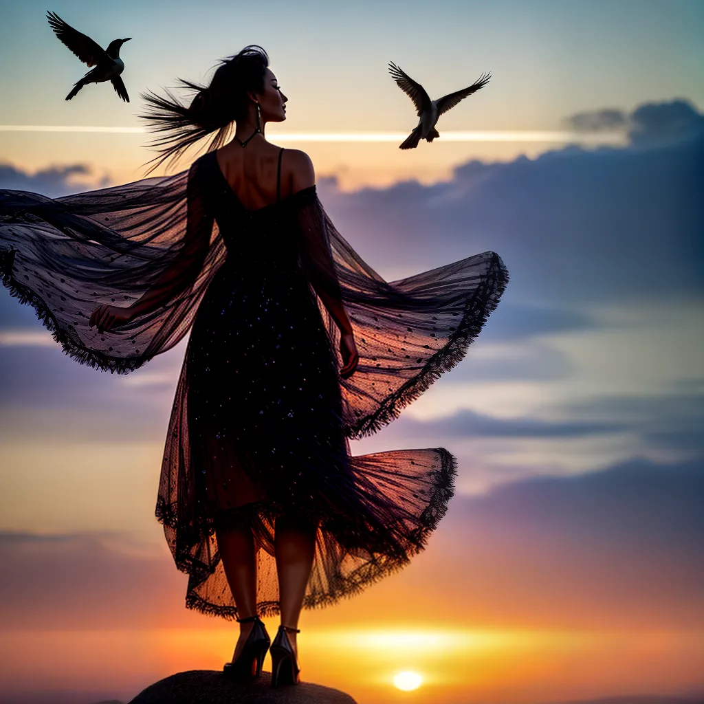 Sonhar com Pássaros: Descubra o que Significa 2 Fotos sonho passaros por do sol liberdade