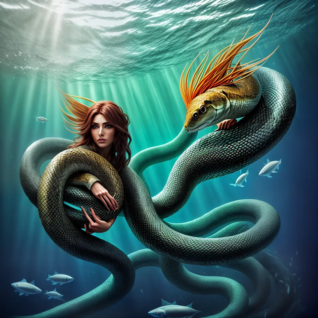 Fotos sonho peixe cobra transformacao