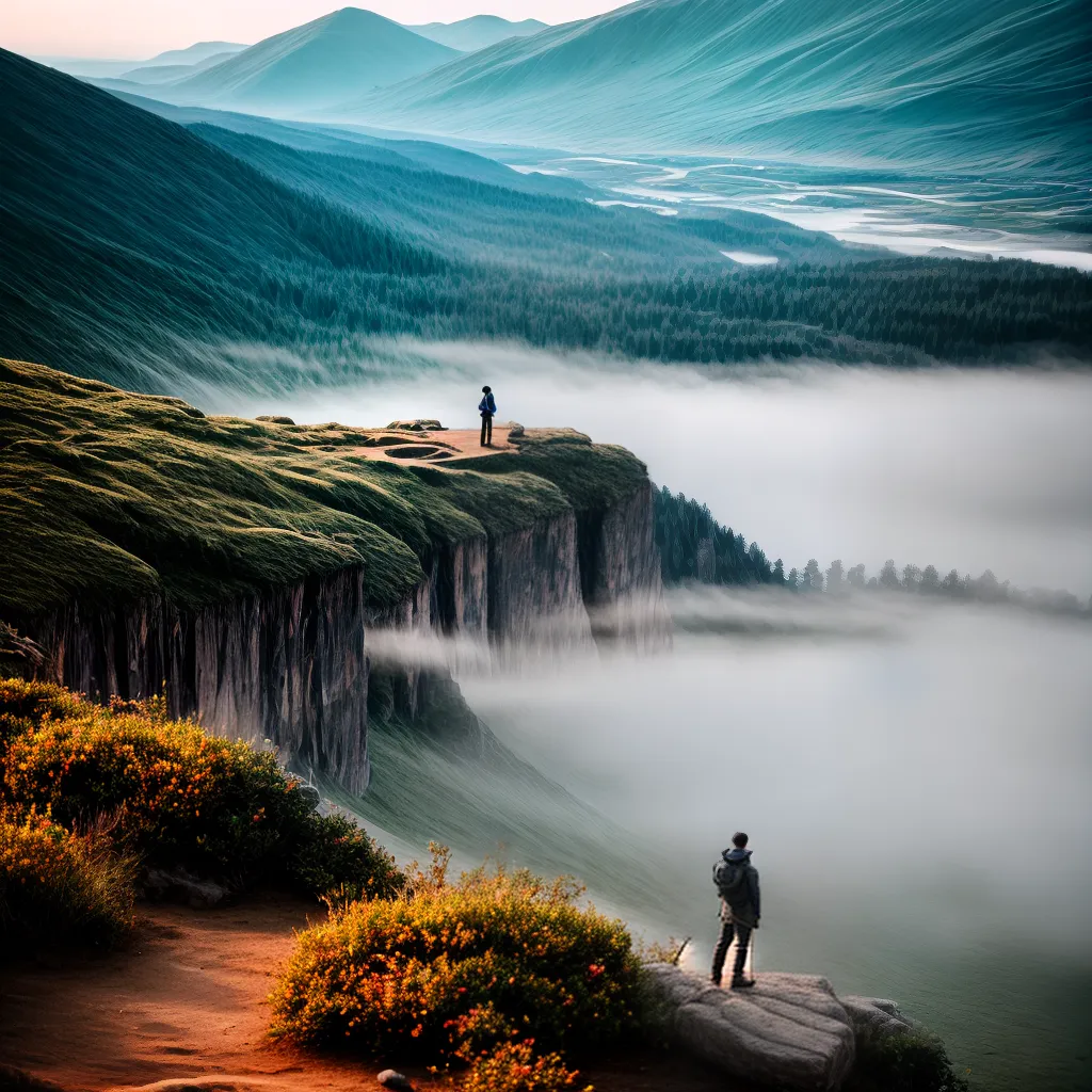 Fotos sonho pensamento paisagem abismo