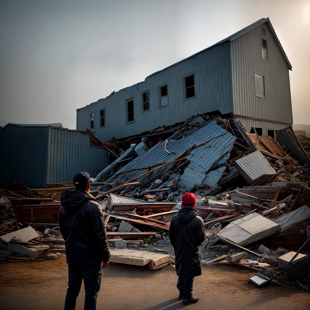 Fotos sonho perda despejo casa destruida