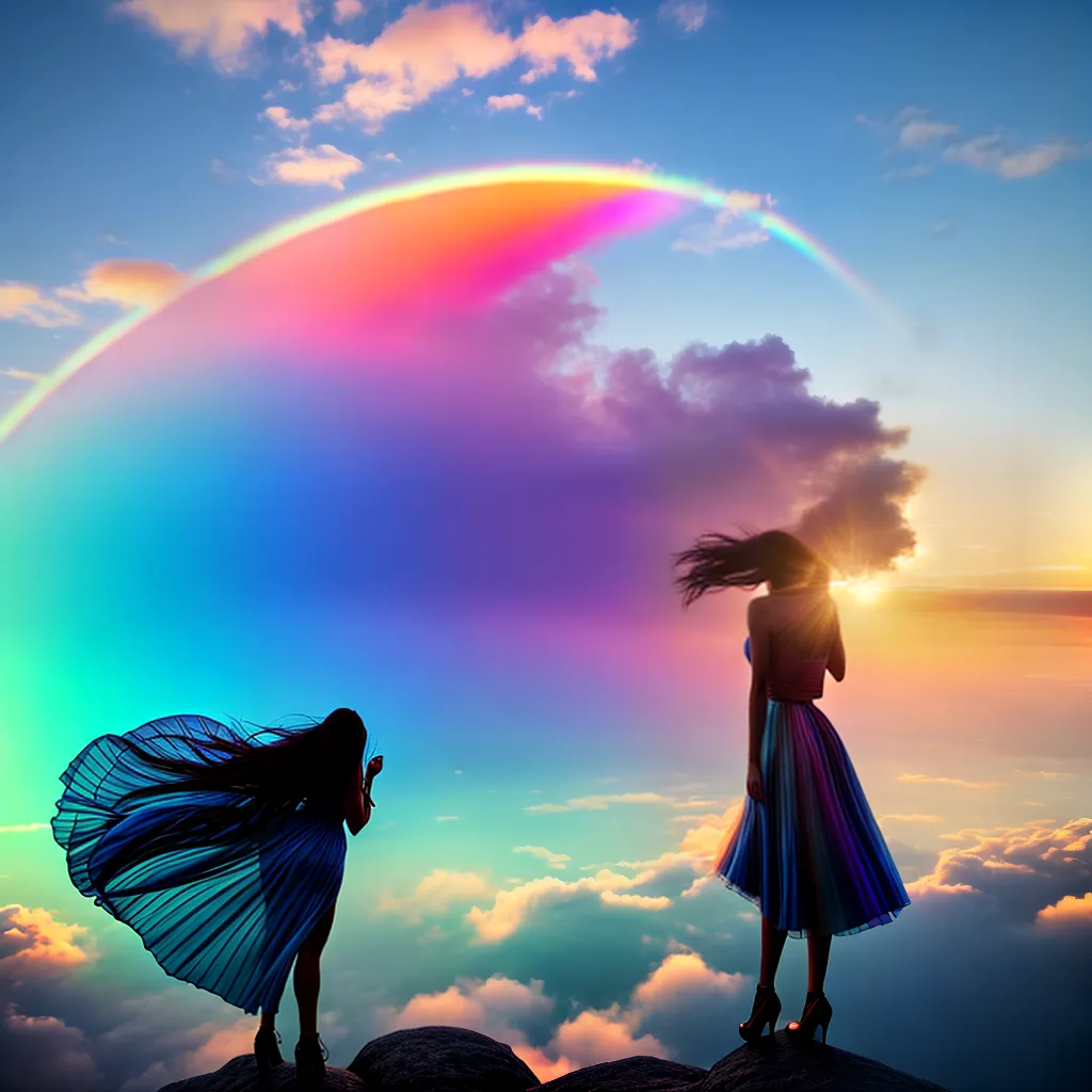 A Ilusão nos Sonhos e Seus Significados Profundos 2 Fotos sonho pessoa nuvem arcoiris