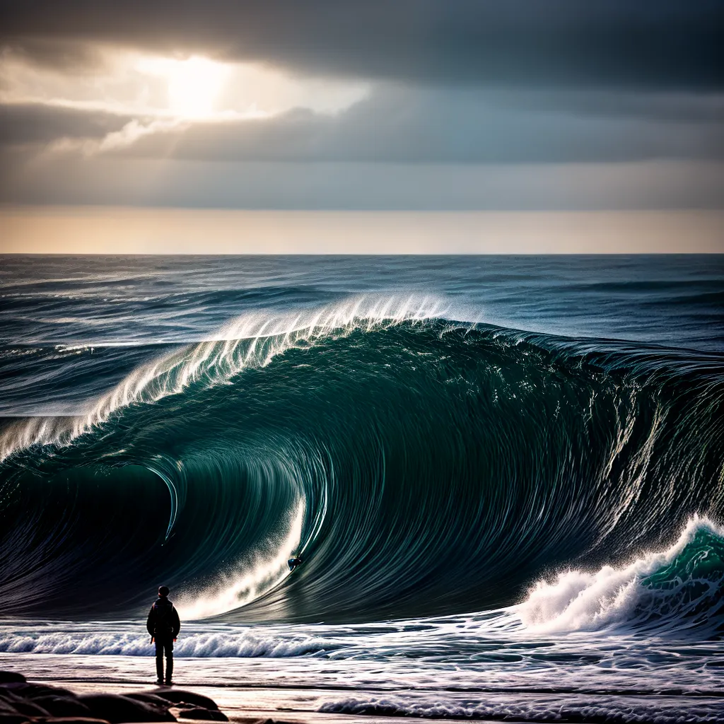 Desalinho Onírico: O que simboliza sonhar com angústia? (Tema: Psicologia) 5 Fotos sonho praia escura angustia ondas