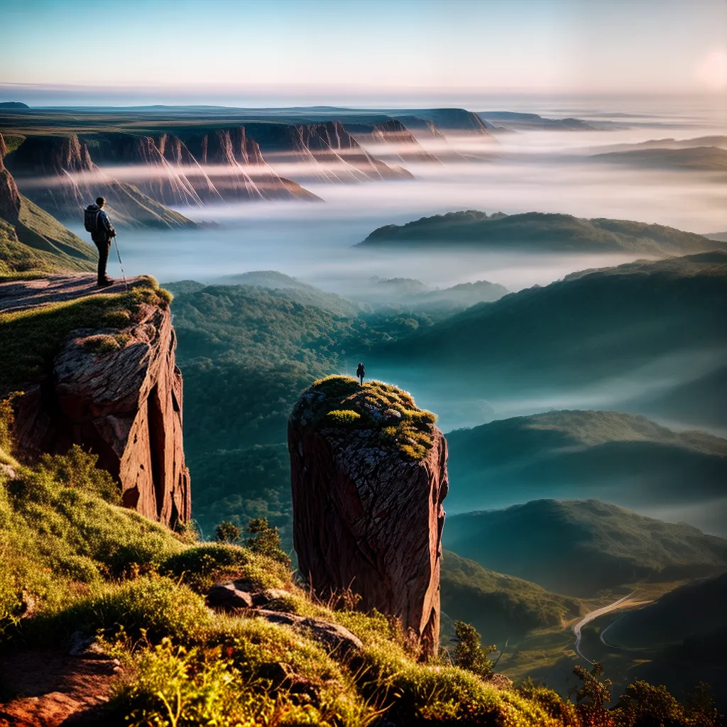 Fotos sonho realizacao paisagem abismo