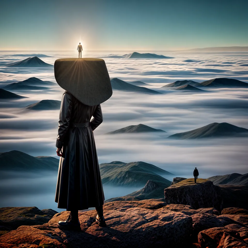 Bizarrice em sonhos: decifrando a estranheza onírica 5 Fotos sonho relogio ilha nuvens